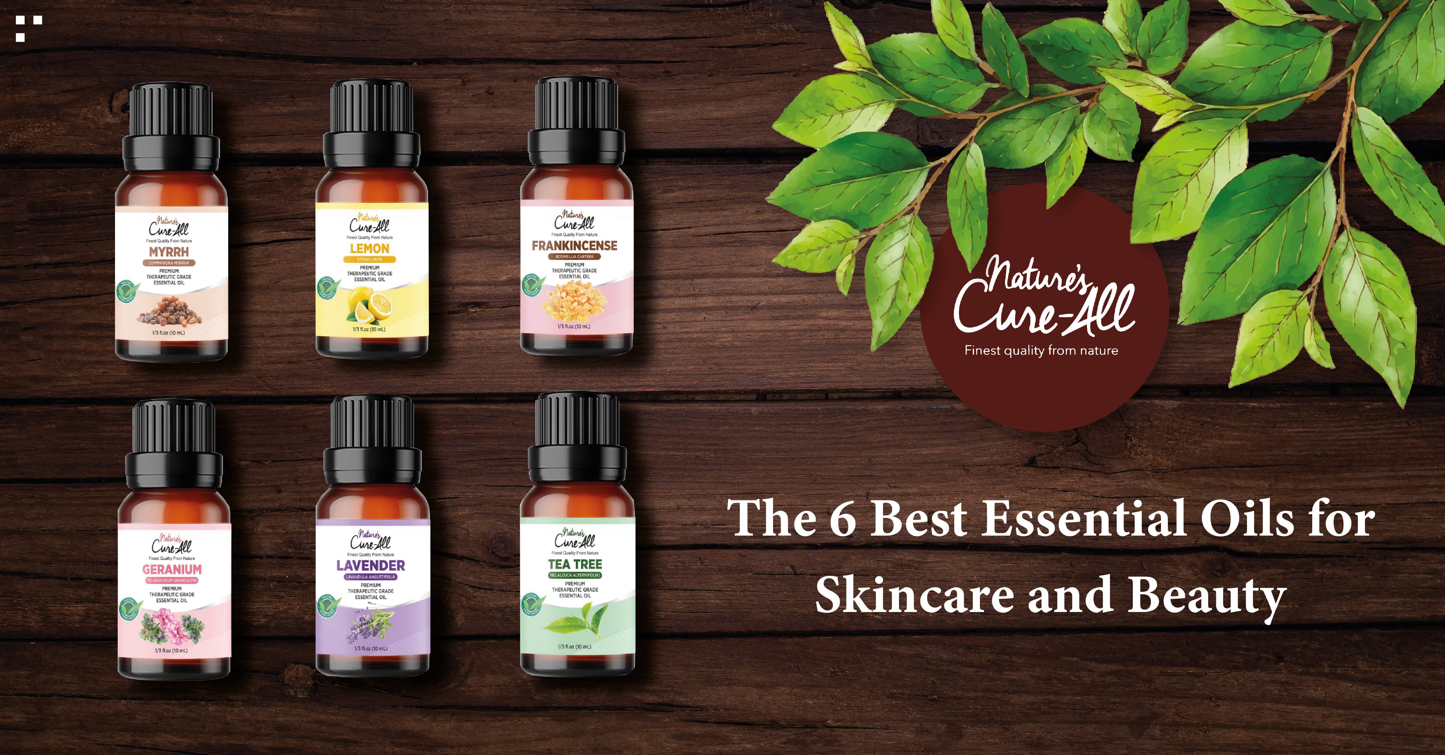 The 6 Best Essential Oils for Skincare and Beauty Nature's CureAll