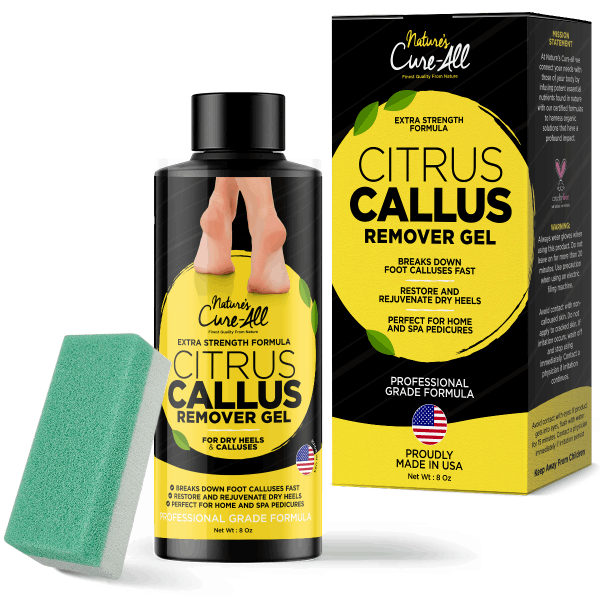 Citrus Detox Callus Remover Gel & Pumice Stone | 8oz