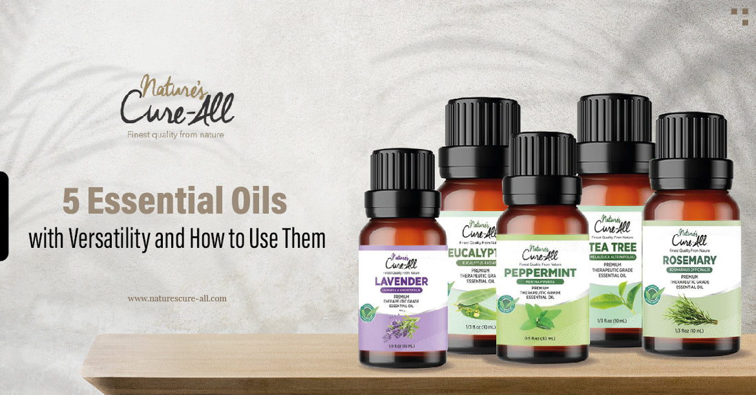 5 Essential Oils with Versatility and How to Use Them